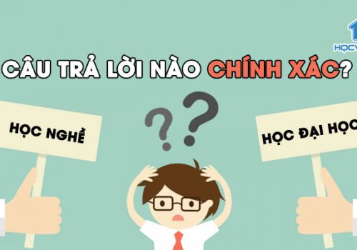 Nên học Đai Học hay Học Nghề ?
